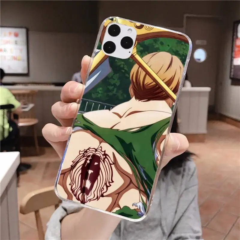Чехол для телефона Escanor Ban Seven Deadly Sins мягкий силиконовый черный чехол iPhone 11 pro XS MAX 8 7