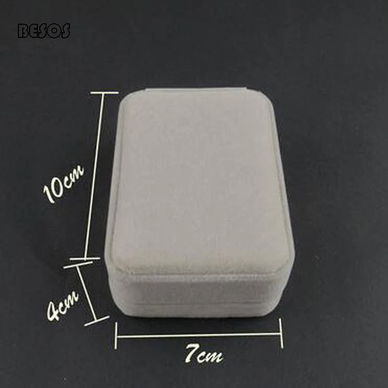 Высококачественное простое серое Фланелевое колье на День Св. Валентина новый