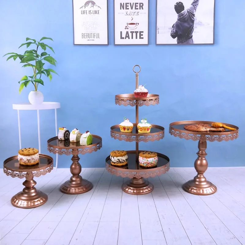 Для детей возрастом от 1 до 7 шт./набор 3 уровня Кекс Свадебный поднос декоративная