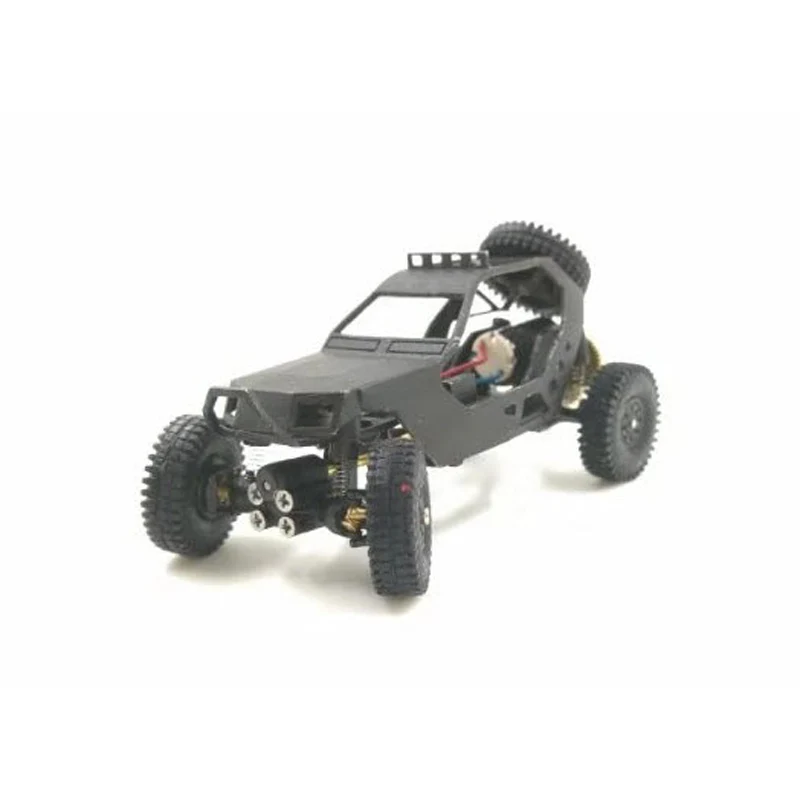 Dasmikro Das87 Das87A03 HO Масштаб 1/87 4x4 Шасси DIY пустынный грузовик гусеничный комплект с 3D печатным корпусом и двигателем