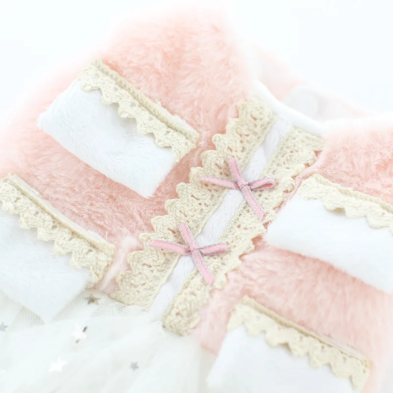 Одежда для девочек и собак зимнее платье домашних животных юбка принцессы щенка