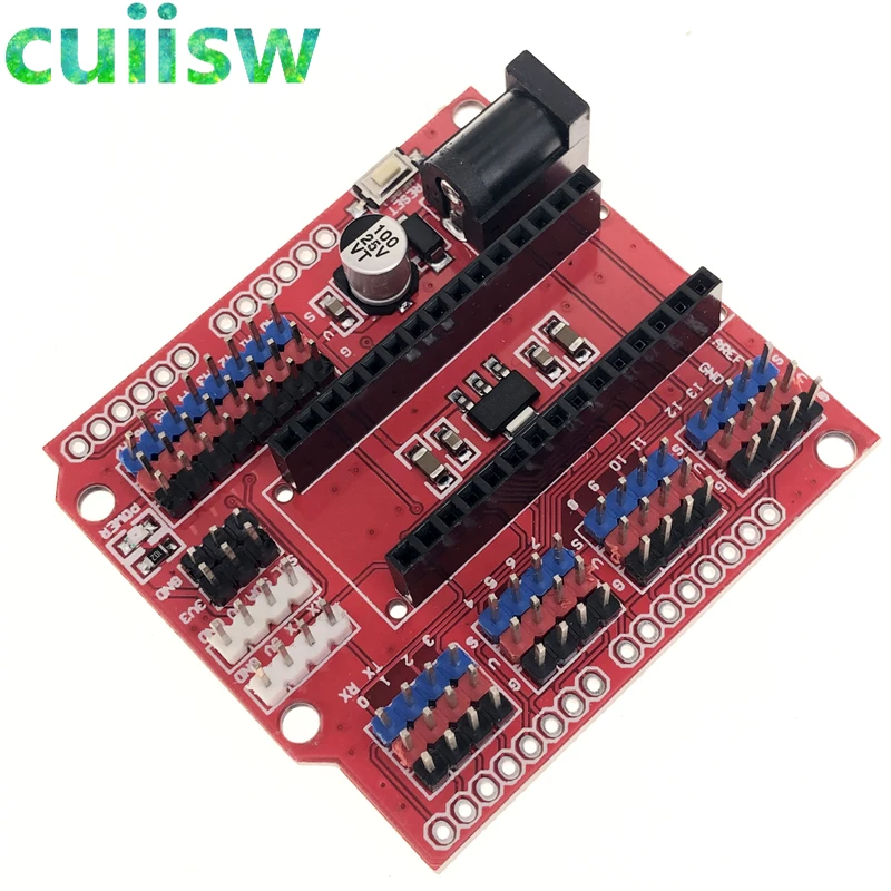 NANO I / O датчик расширения щит модуль для arduino UNO R3 Nano V3.0 3 В выход один | Электронные