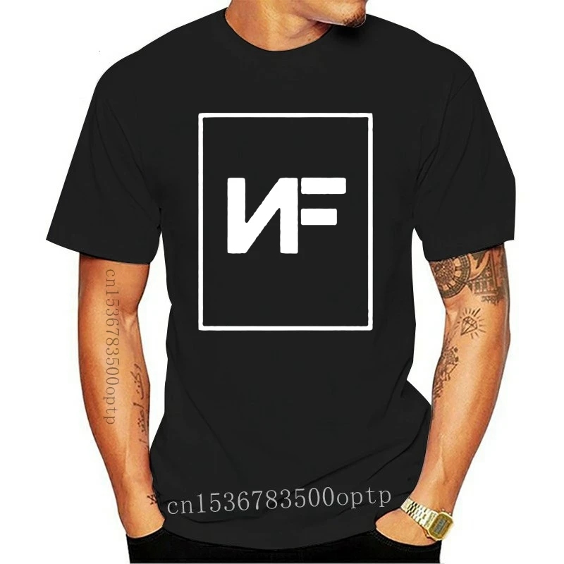 

New Men t shirt Short sleeve NF American Rapper Logo Unisex T Shirt(1) Women t-shirt tee tops