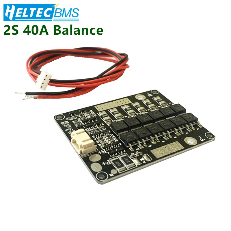 2S 40A BMS сбалансированная 7 4 V 8 li ion NCM BMS/3 2 v lifepo4 литиевая плата защиты батареи