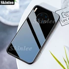 Ударопрочный чехол из закаленного стекла для Honor 50 Lite с мягкой рамкой из ТПУ