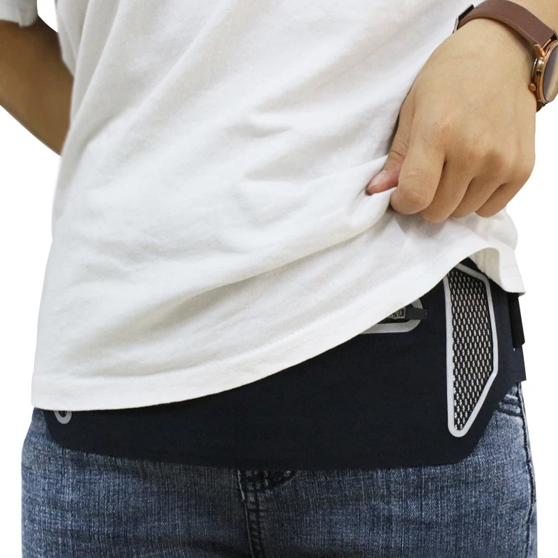 Водонепроницаемая поясная сумка для бега 6 5 дюйма легкий ремень с отделением