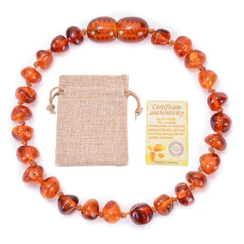 

Amber Bracelets For Women Girl Handmade Natural Baltic Amber Beads Anklets Kids Adult Jewelry Gift