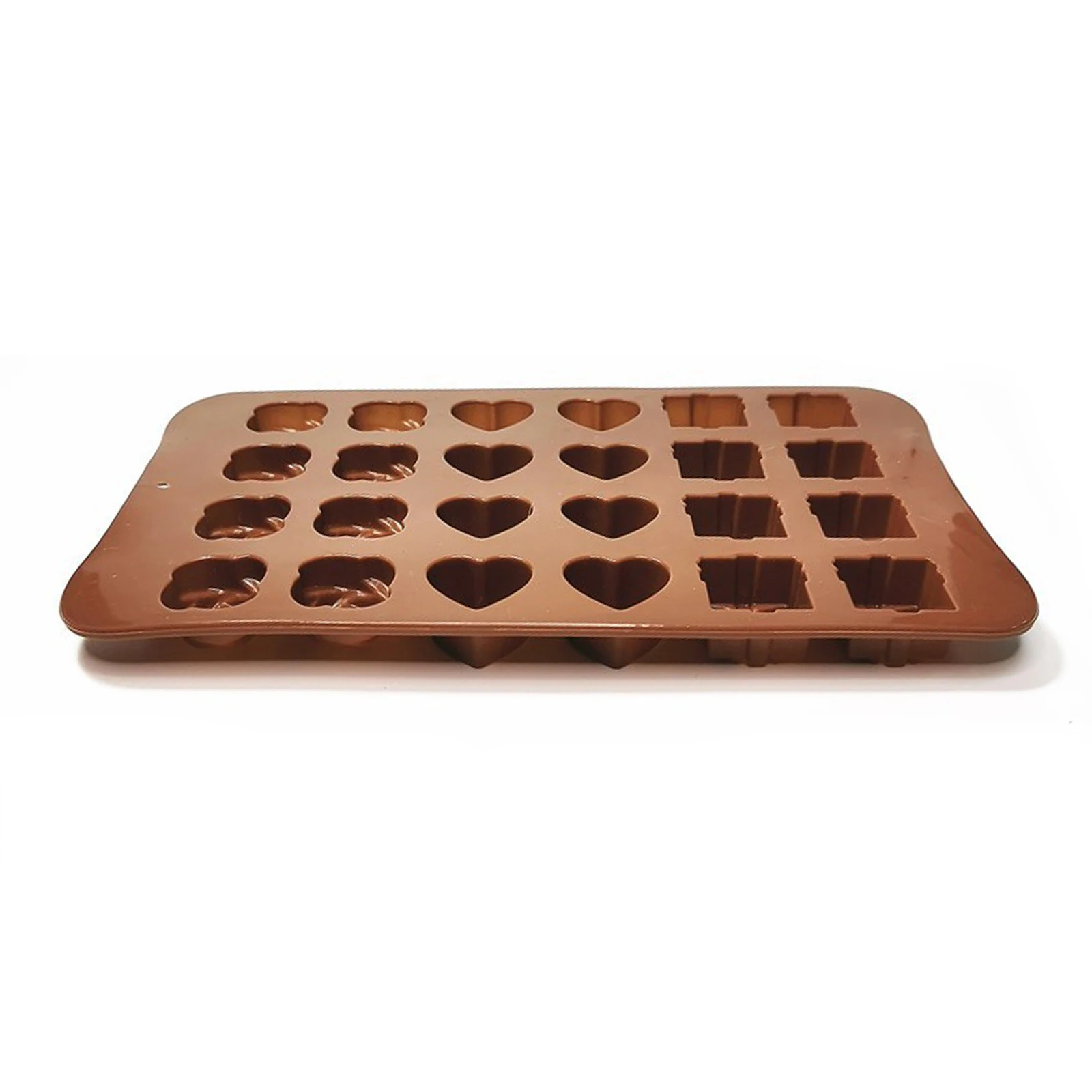 

Silicone Chocolate Mold Flexiable Cooking Kitchen DIY Supplies Food Grade Material Baking Accessories 2021 Original Candy Molds