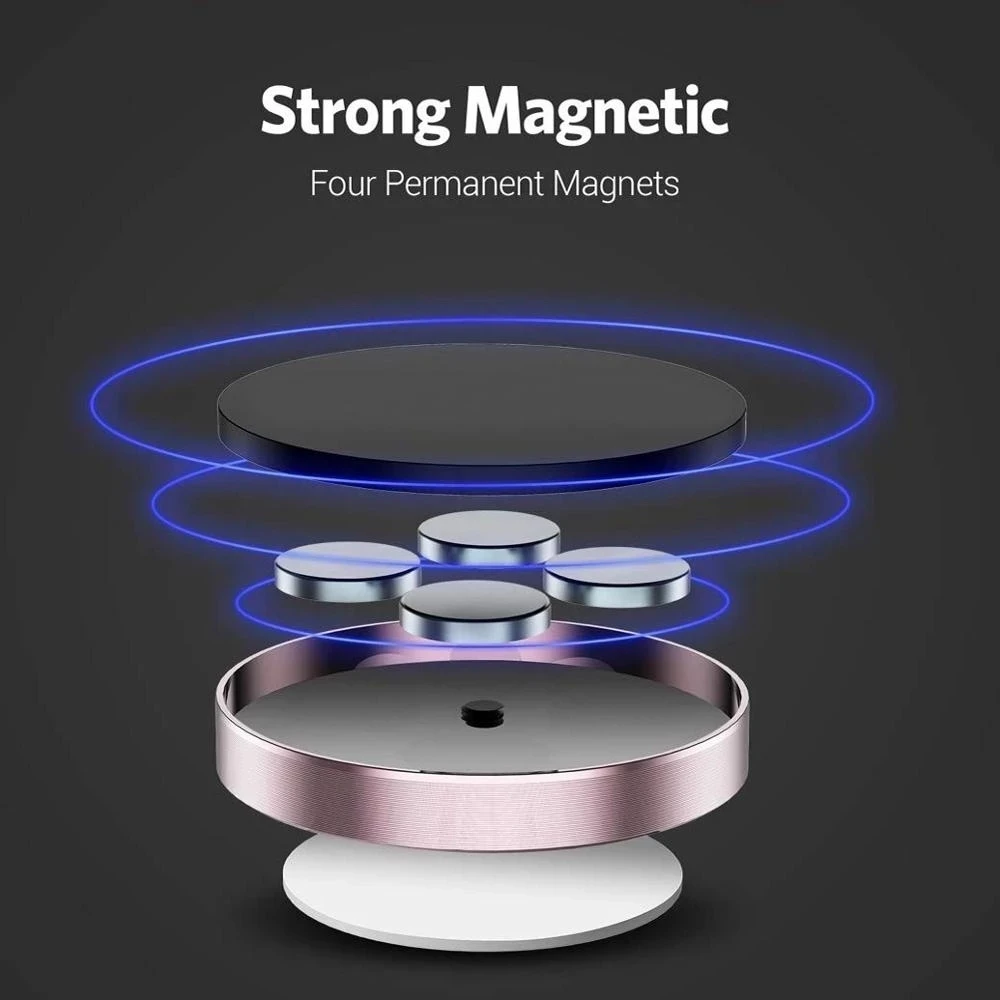 round magnetic holder stand magnet cellphone bracket car magnetic car phone holder for iphone 12 pro max samsung xiaomi huawei free global shipping