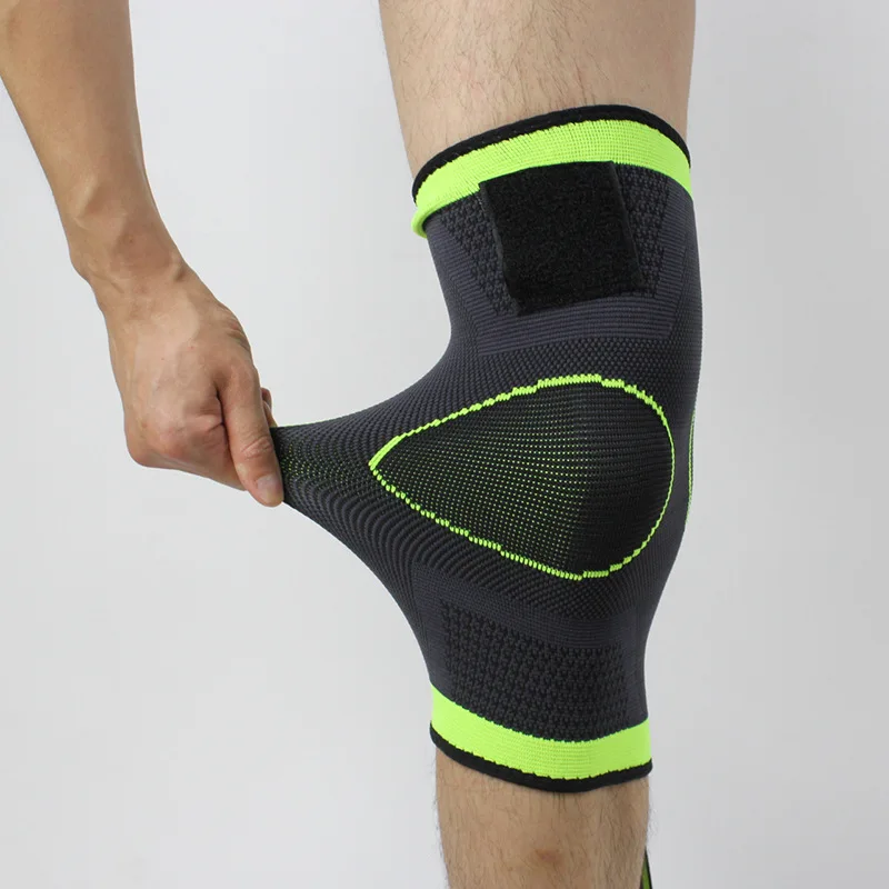 1 шт. сборные наколенники с двойным давлением бандажные для спорта безопасности