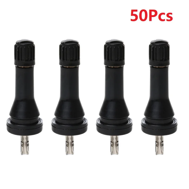 

50PCS Rubber Tyre Pressure Sensor Valve TPMS Stem Repair Kit For Nissan Qashqai Sylphy Teana X-Trail Tire Accessories