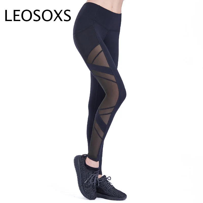 

Женские штаны для йоги с высокой талией, спортивные колготки для спортзала, женские леггинсы, спортивные Леггинсы для занятий фитнесом, чер...