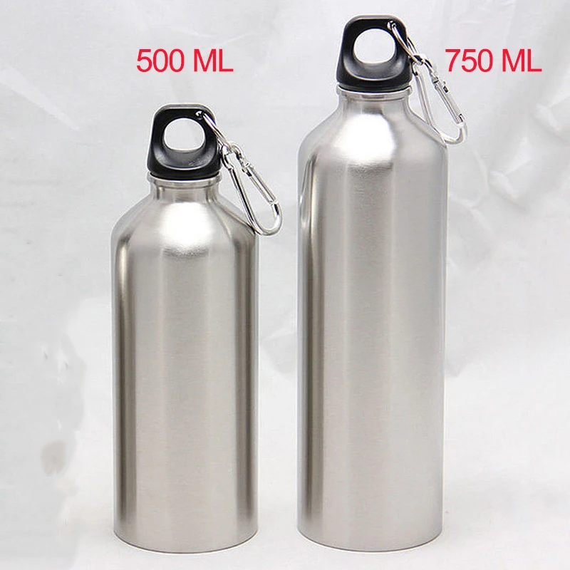 Новые розовые золотые алюминиевые бутылки воды термос с двойной стенкой