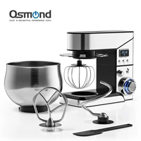 new 1300w lcd professional kitchen food stand mixer 6 speeds pulse cream egg whisk blender bread maker kneading food processor
