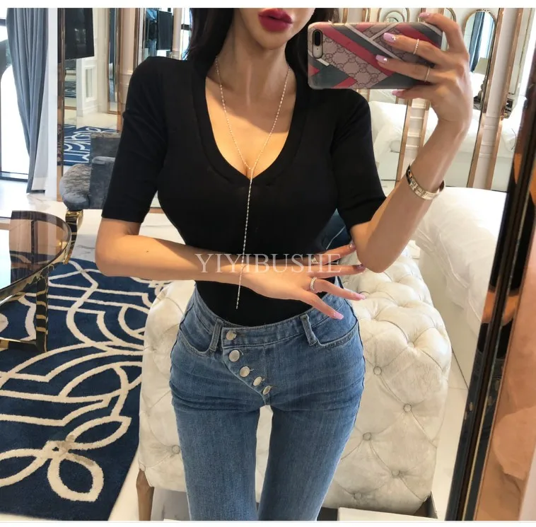 Новые весенние винтажные однотонные женские топы больших размеров женская