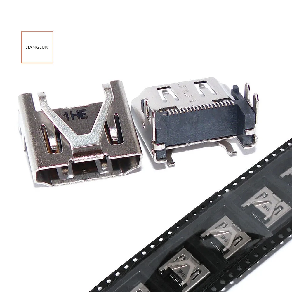 

JIANGLUN For Playstation 4 Slim PS4 Slim HDMI Port Socket Interface Connector Replacement