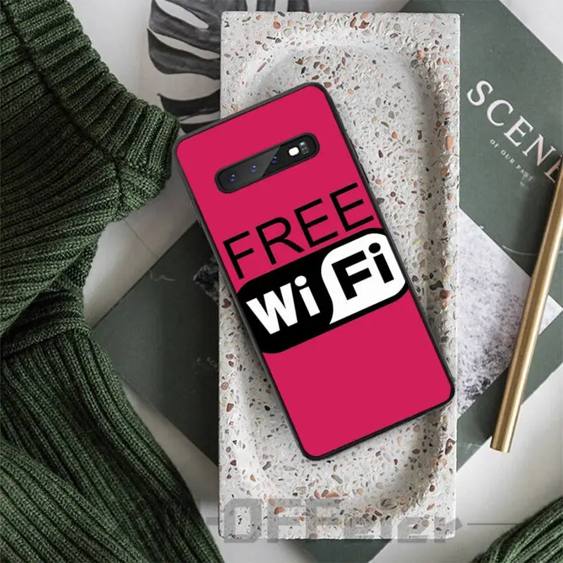 

Wi-Fi Creativity Phone Case For Samsung GalaxyA51 A10 A20 A30S A40 A50 A70 A71 For Samsung Note 8 9 10 Tpu Cases Cover