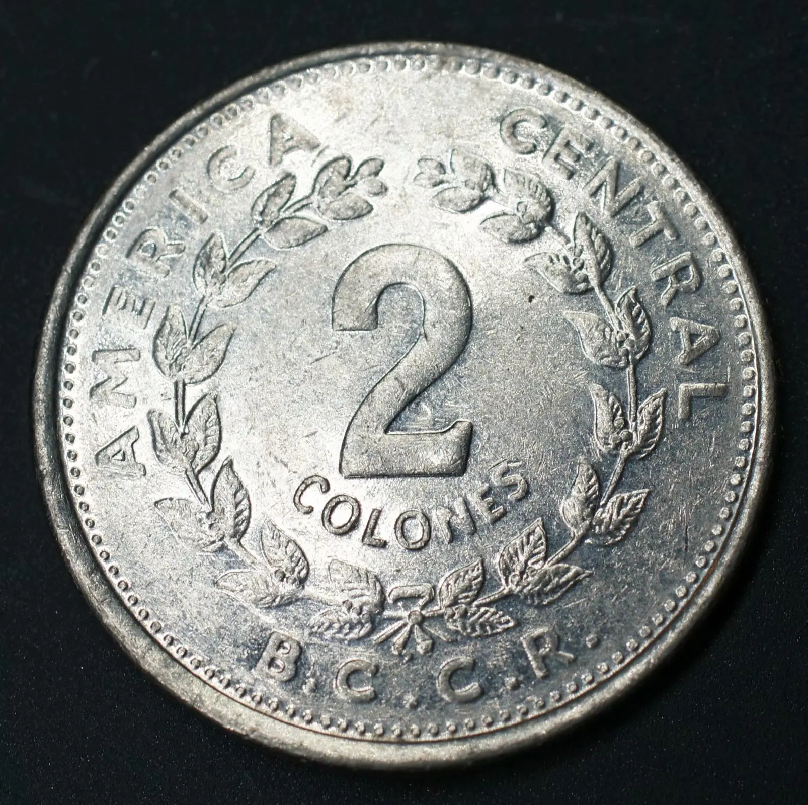 Коста-Рика 2 колиона центы монета Латинская Америка 100% оригинальные монеты -