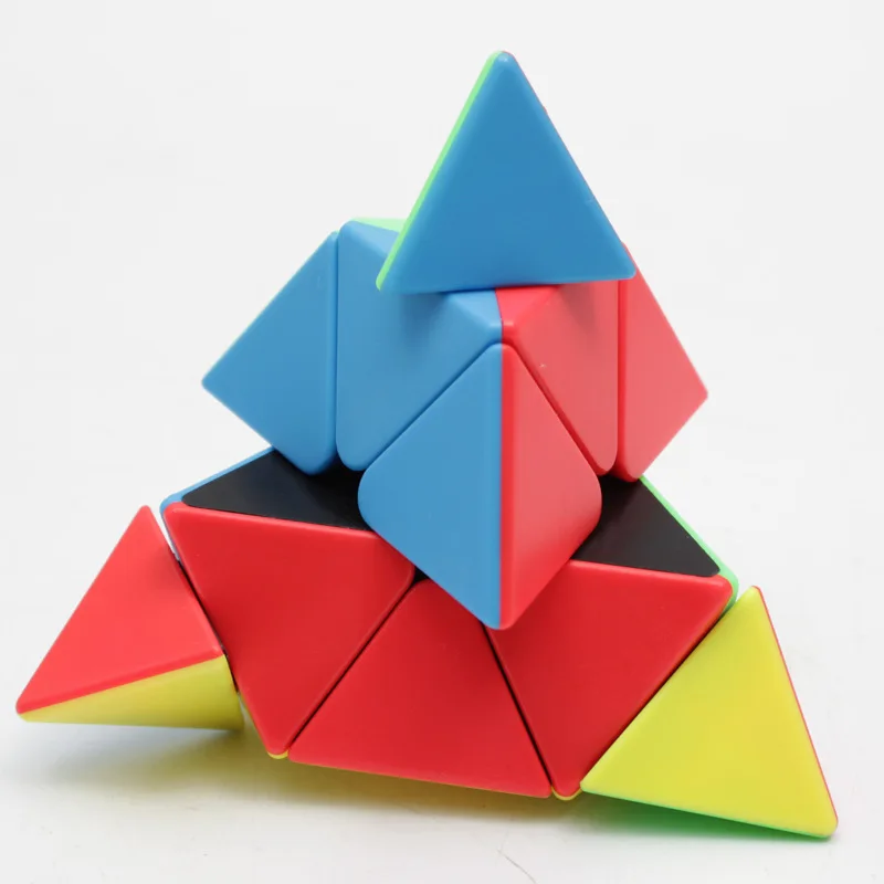 MoYu Cubing класс Meilong 3x3x3 JinZiTa Пирамида магические кубики профессиональные
