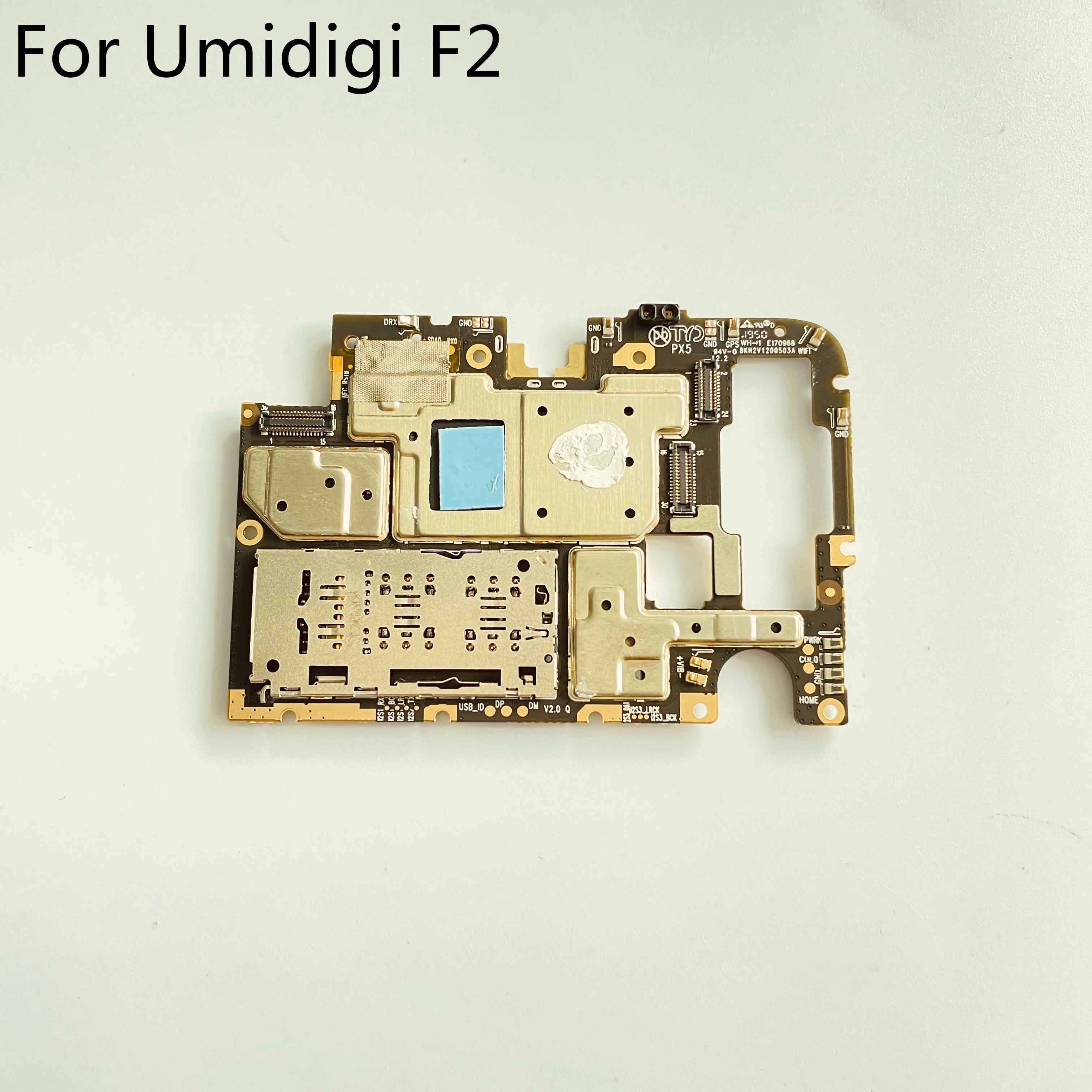 

UMIDIGI F2 Used Mainboard 6G RAM+128G ROM Motherboard For UMIDIGI F2 Helio P70 6.53 inch Smartphone Free Shipping