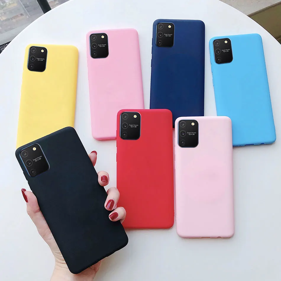 

Case For Samsung Galaxy S10 Lite Case Samsung S10 Lite 2020 S10lite S 10 Lite SM-G770F Cases Soft Candy TPU Silicone Back Cover