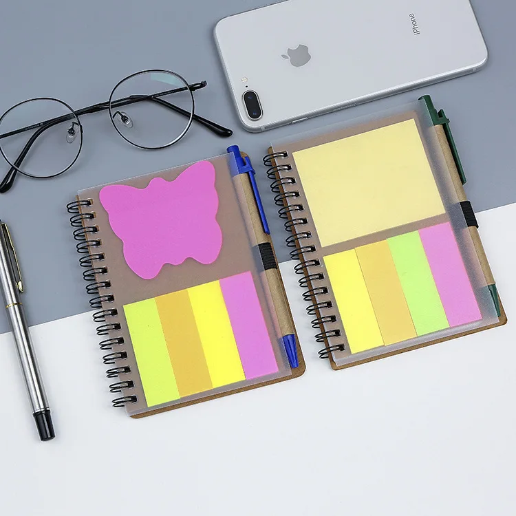 Спиральный блокнот наклейки для дневника Journal Cuadernos Y Libretas Defter с ручкой Note Book notebook s planifador Semanal Notepad