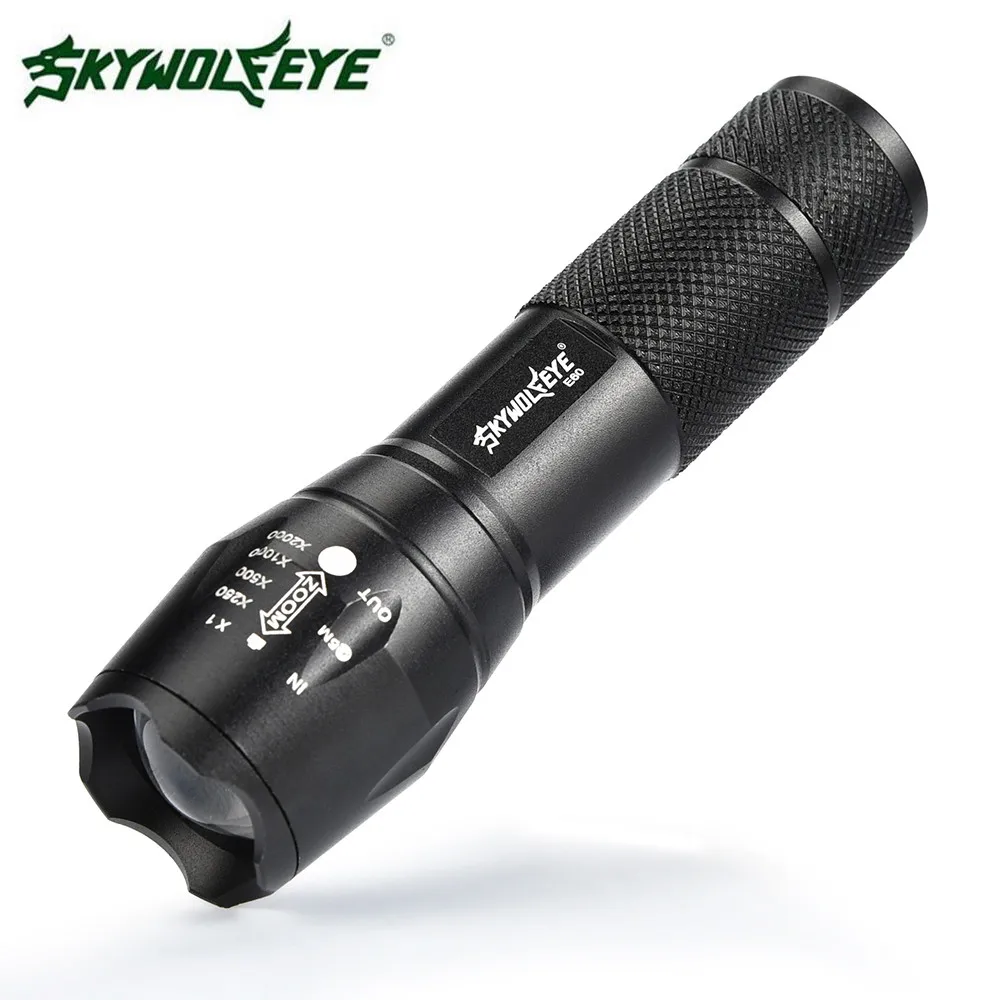 

G700 X800 Torch Cree Xm-l T6 V6 L2 Led Zoom Tactical Flashlight Floodlight Outdoor Lantern Aaa 26650 Rechargeable Battery