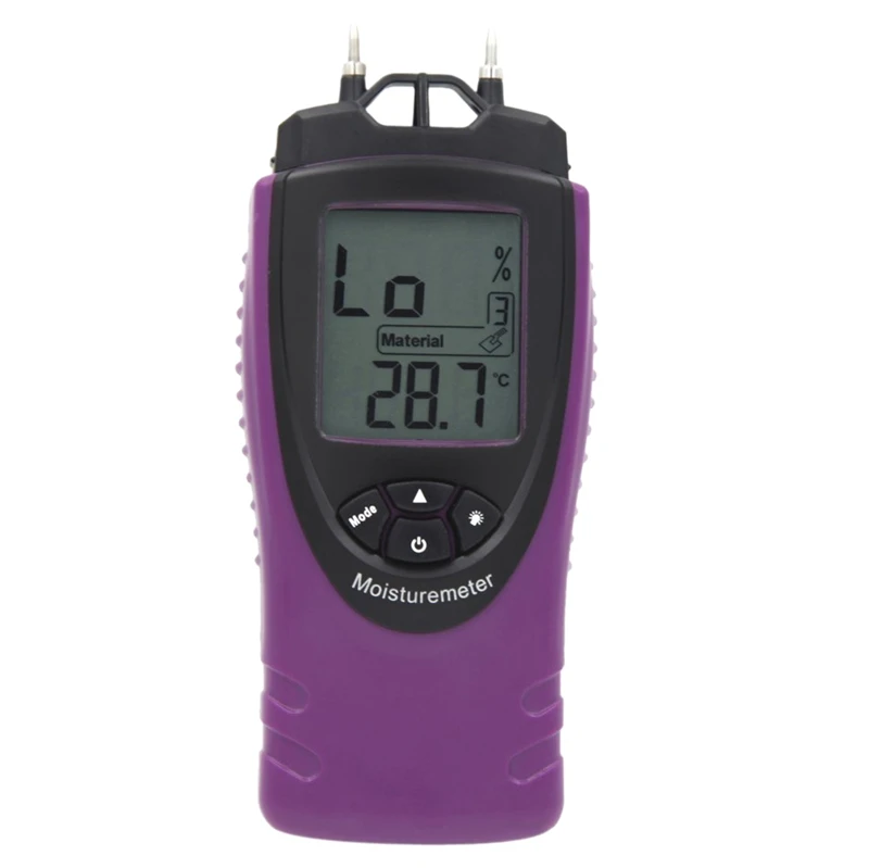 Hot Mini Professional Handheld Digital Moisture Meter Humidity Tester for Wood Concrete Building Materials Sd Wall LCD Displ | Инструменты