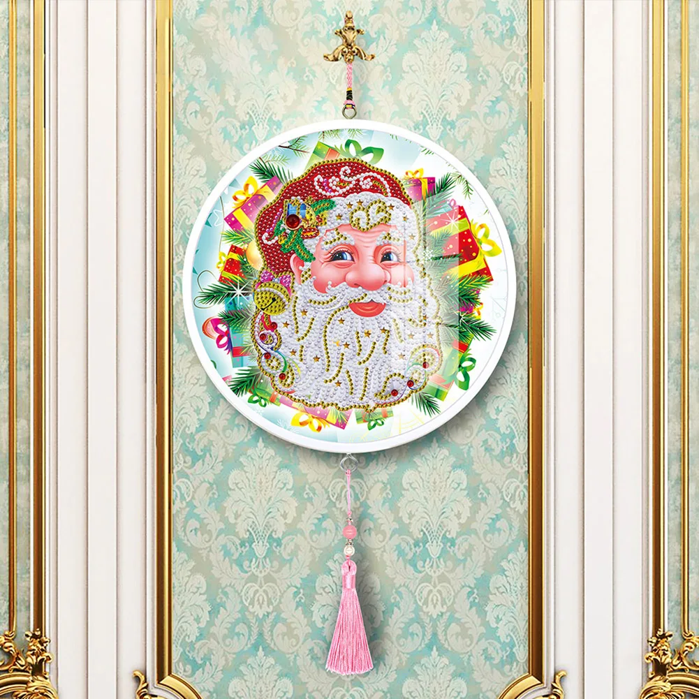 Living Room Gift Christmas Diamond Painting Wall Art Embroidery Craft With Frame Bedroom Hanging 5D DIY Home Decor Easy Apply | Дом и сад