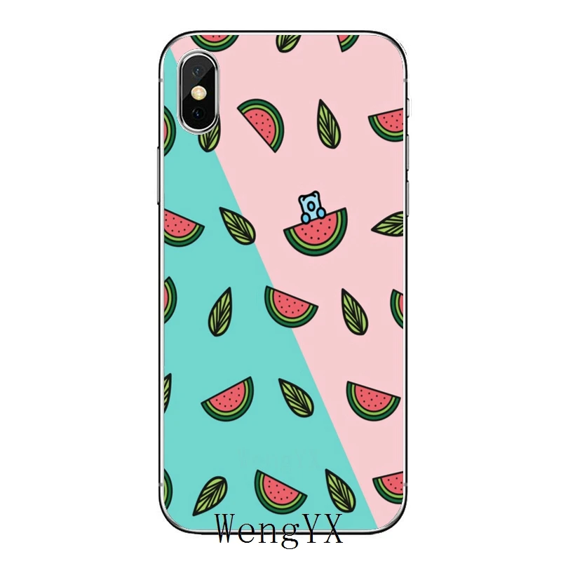 Summer Cartoon Watermelon Accessories Phone Case For Huawei Honor 20 10i 9X 10 Lite 8S 8C 8X 7C 7X 7A 6C Pro 6 6A 6X 5A 5C | Мобильные