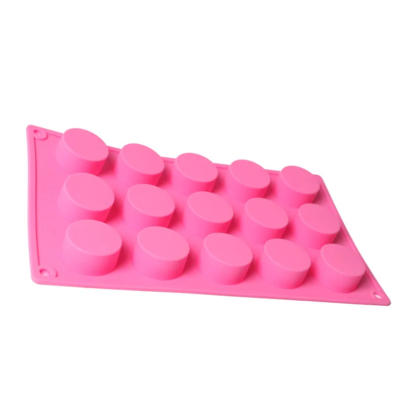 Силиконовая форма с 15 ячейками круглая инструменты для выпечки торта помадки