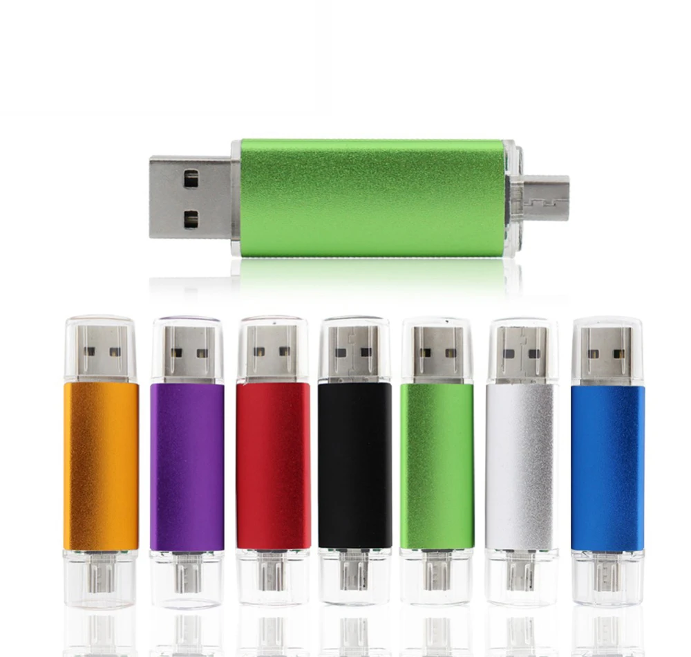 Быстрая скорость 128 Гб 64 OTG USB флэш накопитель для телефона Android флеш 32 ГБ 8 Флешка 16