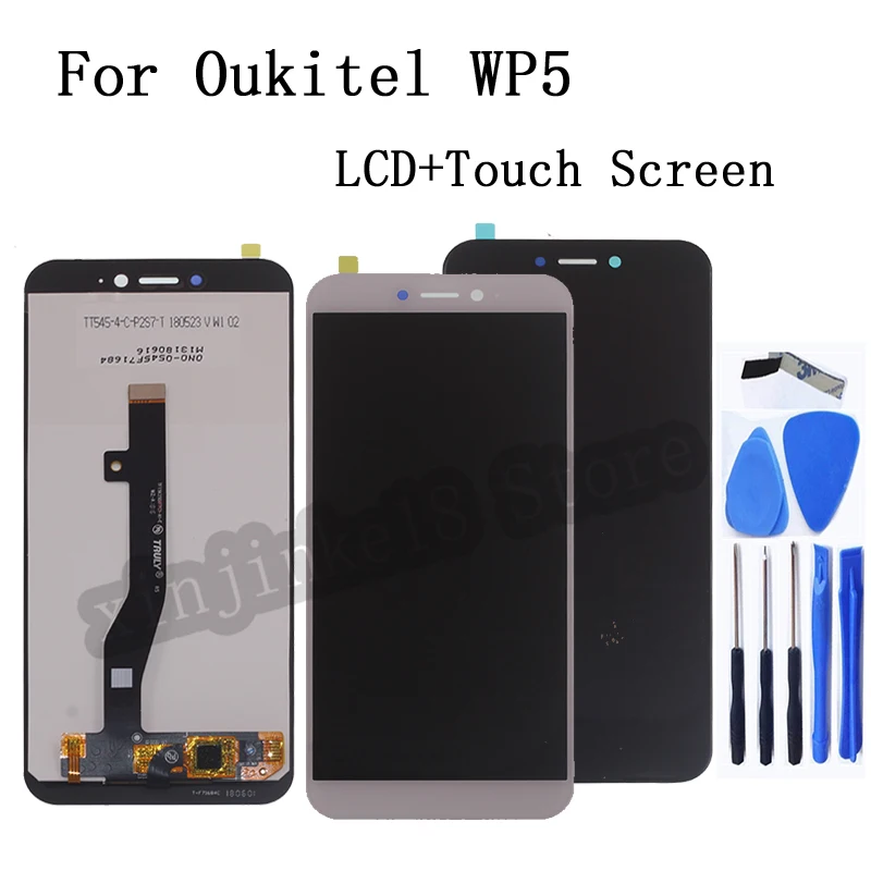 Оригинальный ЖК дисплей для OUKITEL WP5 кодирующий преобразователь сенсорного экрана