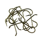 50 шт., бронзовая отделка, материал для завязывания мухи, для ловли нахлыстом, для влажной рыбалки, 2 шт., сильный проволочный крючок Nymph, размер 8, 10, 12, 14, 16