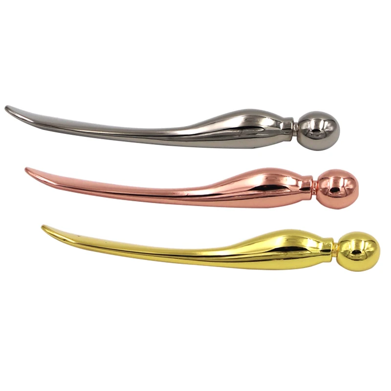 1pc Eye Cream Mixing Spatula Scoop Facial Mask Spoon Gold Alloy Metal Cosmetic Spatulas Anti Wrinkle Massage Sticks Makeup Tool | Красота и