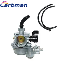 Carbman 17mm 42mm Manual Choke Res ON Off Tap Carburetor Carb For Honda C50 C70 C90 Motorcycle Part