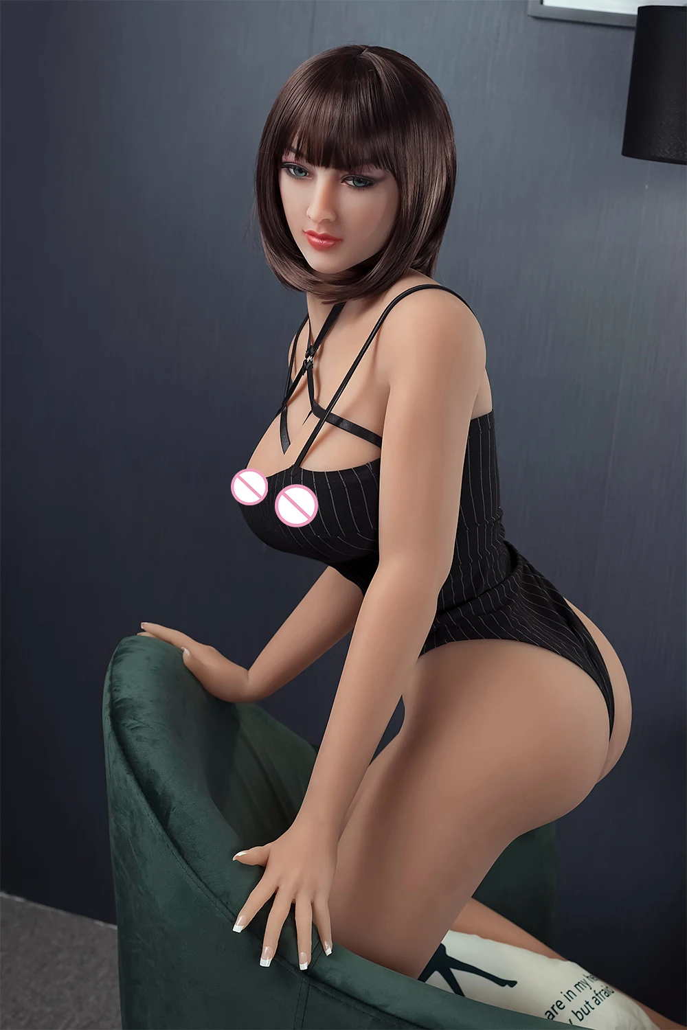 Силиконовая секс-кукла для мужчин 168 см/фута с большой грудью попой реалистичной