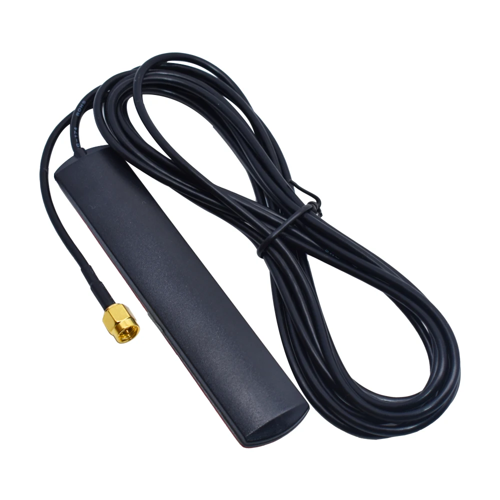 Автомобильная антенна GSM GPRS 3G патч-Антенна RG174 SMA клеящегося типа 850 дБи 900 МГц/1800