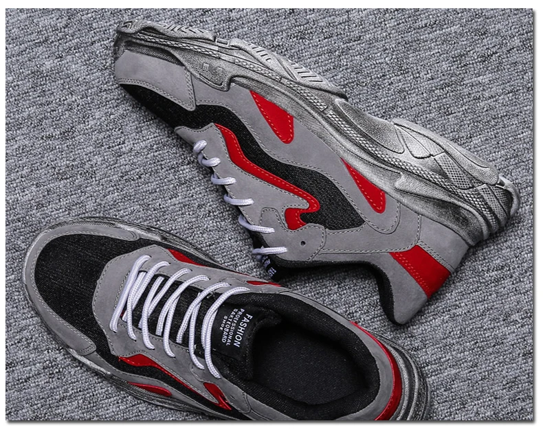 Diwaniya Four Seasons Youth Fashion Trend Shoes Men Casual Ins Hot Sell Sneakers Men New Colorful Dad Shoes Male Big Size 36-45