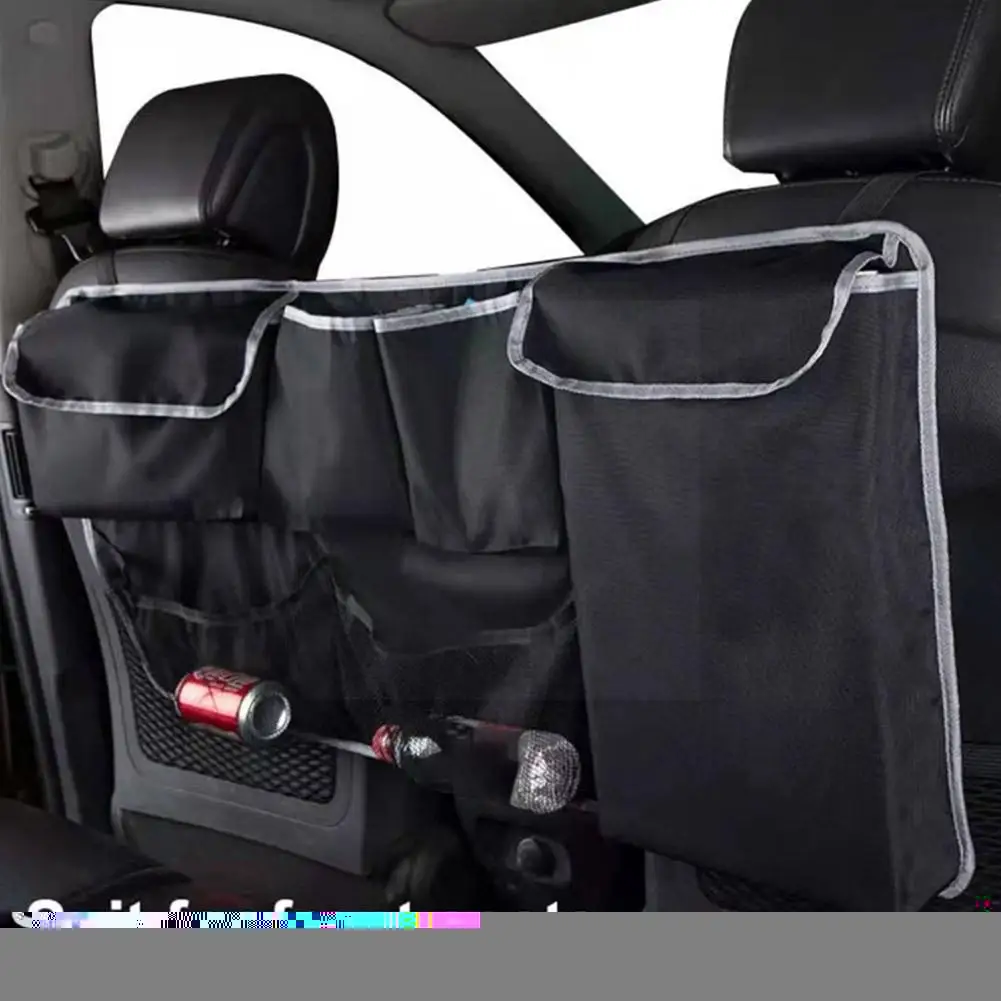 

Car Oxford Cloth Storage Bag Net Pocket Storage Bag Trunk Bag Storage Hanging N5G1