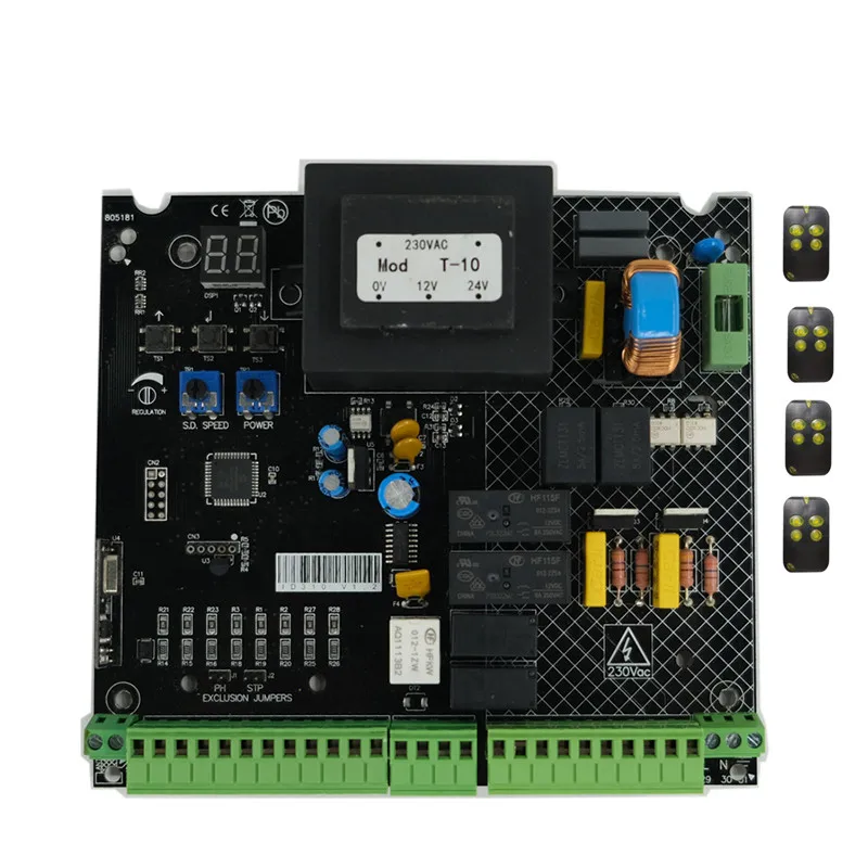 

Use 220VAC PCB Board Of Automatic Double Arms Swing Gate Opener Control Board Panel Motherboard Card