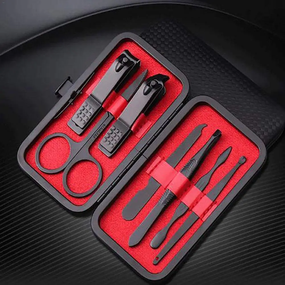 Набор для маникюра и педикюра 7 в 1 набор из предметов нержавеющая сталь профессиональный дорожный уход за