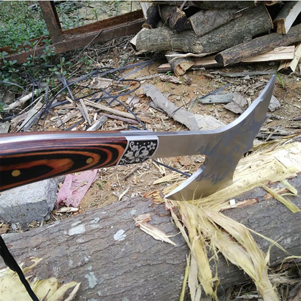 AQSFML Wolf Portable Multifunctional Outdoor Camping Survival Axe Tool Tomahawk Hunting Hatchet Fire/Ice Army Assemble | Инструменты