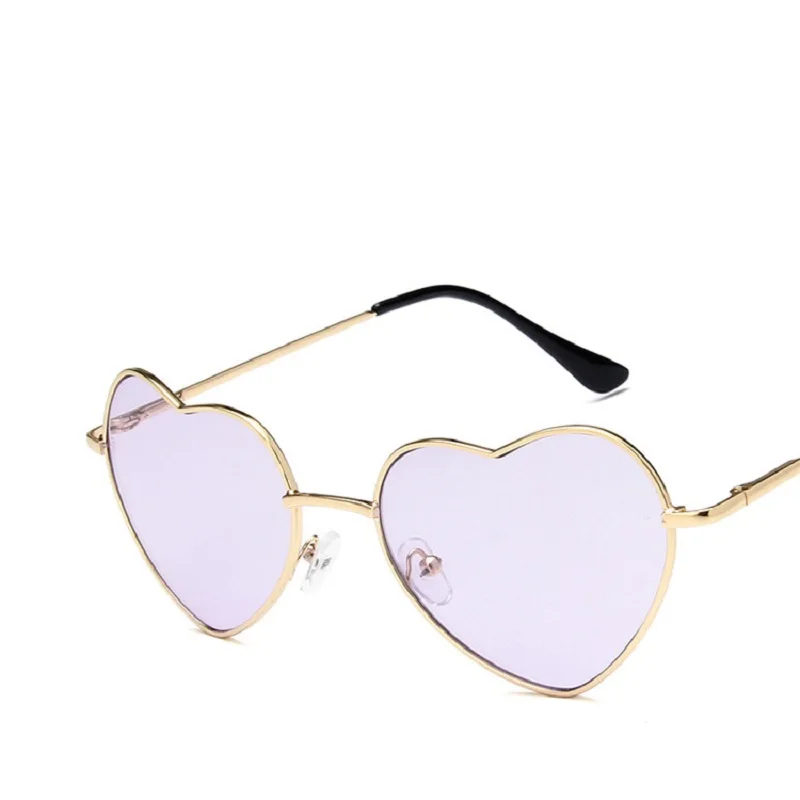 

Heart Cute Sunglasses Women Men Vintage Sun Glasses Fashion Eyeglasses Frame Oculos Retro Eyewear Gafas Luxury Designer Shades