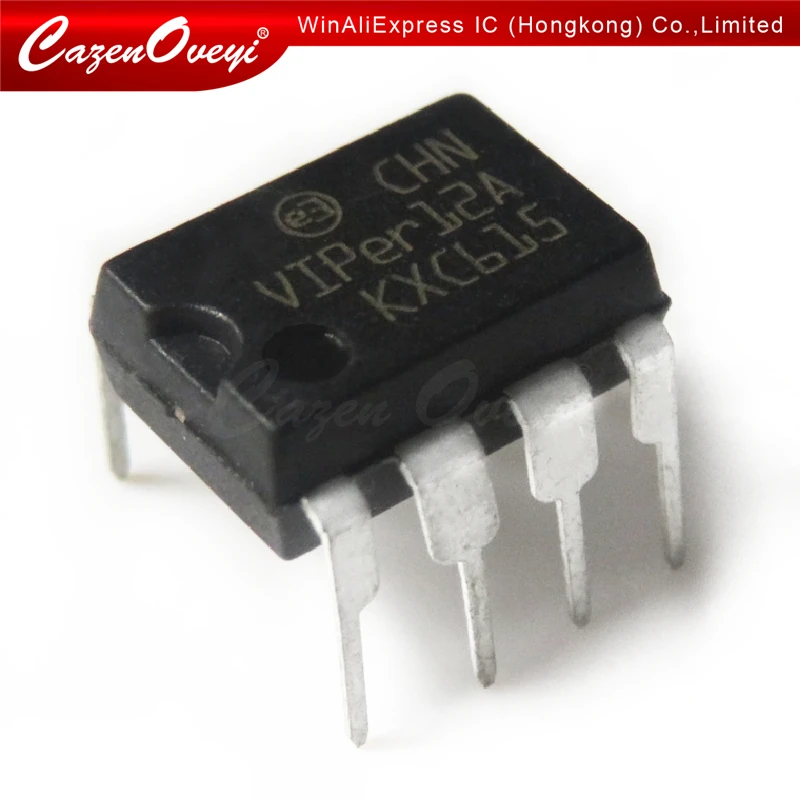 

10pcs/lot VIPER12A VIPER12 DIP-8 In Stock
