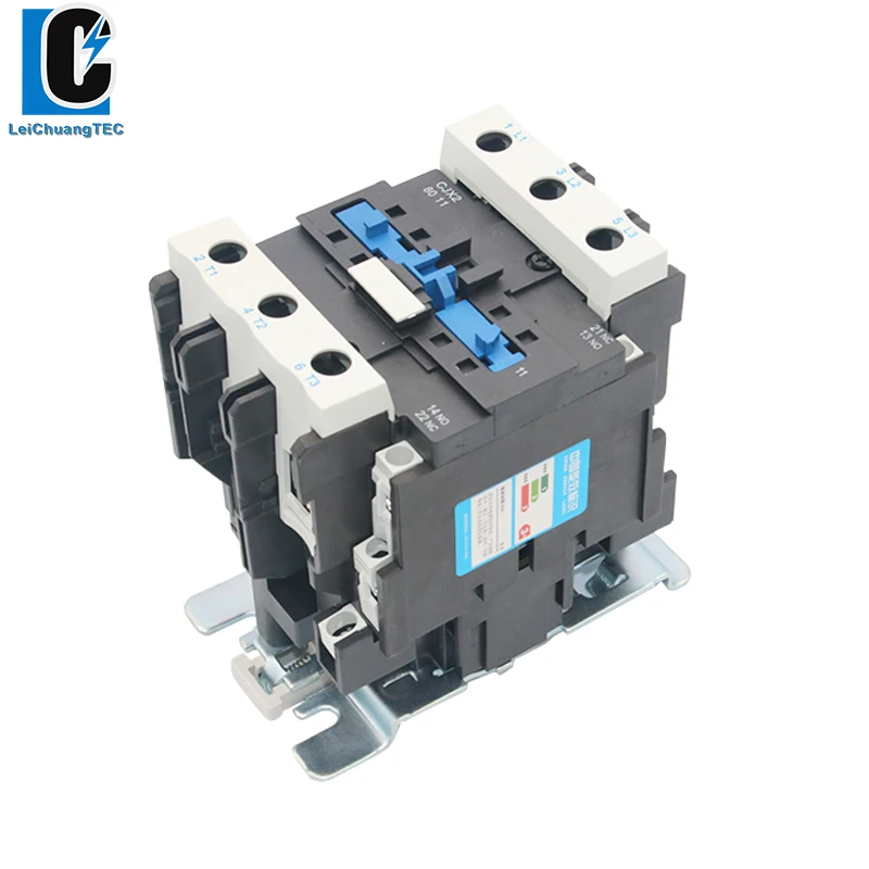 

CJX2-8011 CJX2-9511 Magnetic Ac Electric 3 Pole Contactor For Unit 3 Phase 380V 220V 110V 36V 24V Normally Closed Contactor