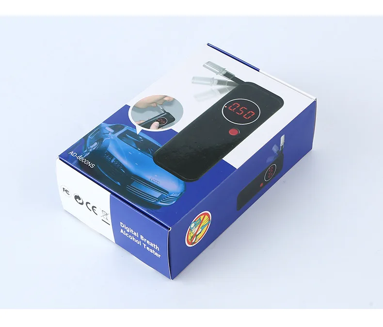

Professional Alcohol Breath Tester Breathalyzer Analyzer Detector Test Breathalizer Breathalyser Device with Digital LCD