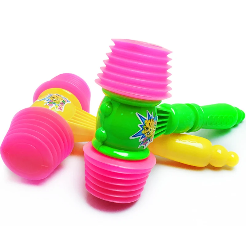 Новый детский молоток игрушка мультяшный пластиковый мягкий большой бриллиант