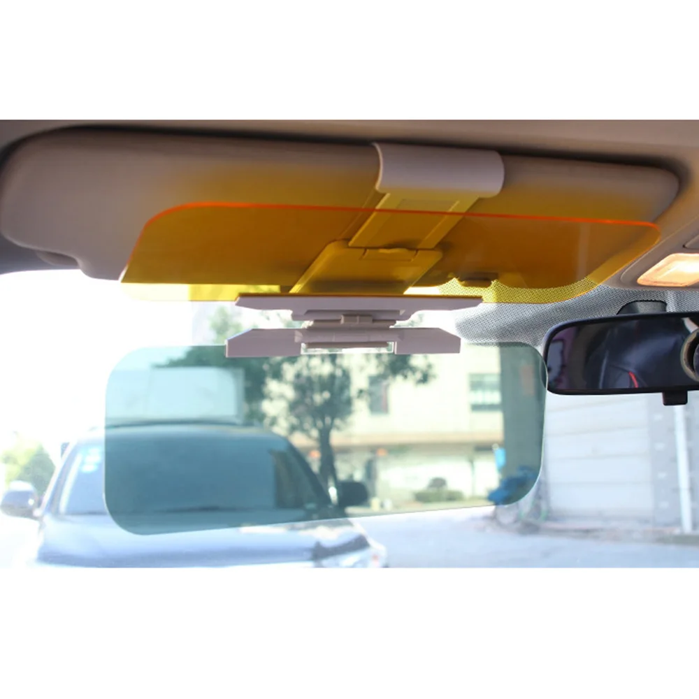 

1pc The High Beam Car Windshield Sun Visor Day And Night Vision Anti-glare Sunshade Driving Mirror Anti-glare Visor