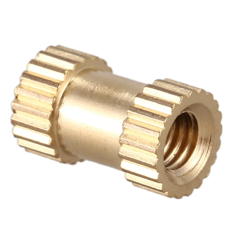 Горячая XD-100pcs M3x8mm сшивание круглые металлические бесконечные резьбовые вставки